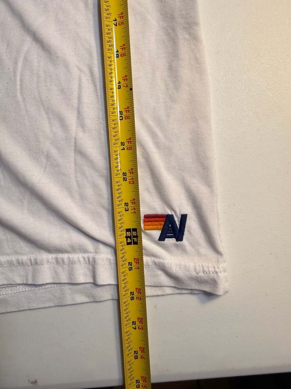 Aviator Nation White Venice CA Rainbow Graphic Crewneck T-Shirt - Picture 6 of 6